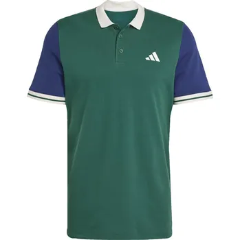 Pánská košile Pánská Polokošile ADIDAS HERITAGE POLO JC6745 – Zelená XXL