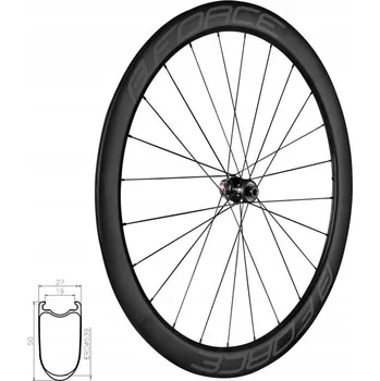 Zapletené kolo FORCE Force Team SP Karbon Disc 50 zapletené kolo, plášťové náboj Zadní - 12x142mm - ořech HG uchycení kotouče Center Lock