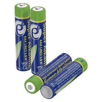 Článková baterie Gembird Alkalické baterie AAA (LR03), 1,5V, 4ks EG-BA-AAA4-01