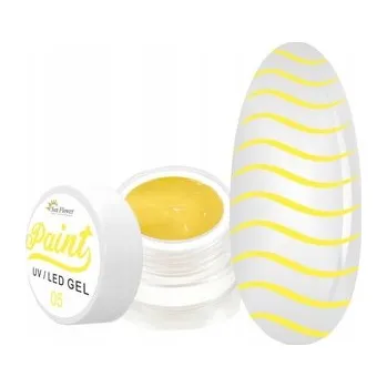 Lak na nehty BAREVNÝ GEL NA NEHTY - ŽLUTÁ 05