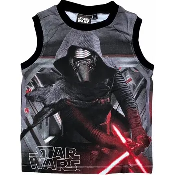 Chlapecké tričko Sun City Chlapecké letní tílko STAR WARS černé Barva: Černá, Velikost: 104