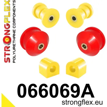 Silentblok nápravy 066069A: Strongflex Sada silentbloků předního zavěšení varianta SPORT 20mm