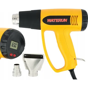 Horkovzdušná pistole HORKOVZDUŠNÁ PISTOLE WATERUN WT-706 2000W s LCD displejem a chlazením