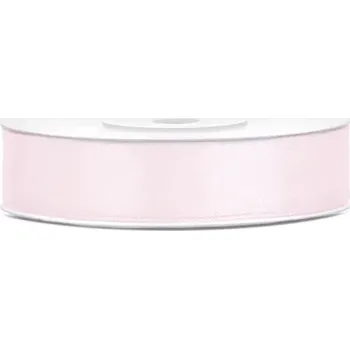 Stuha Stuha satén 12mm x 25m světlá růžová