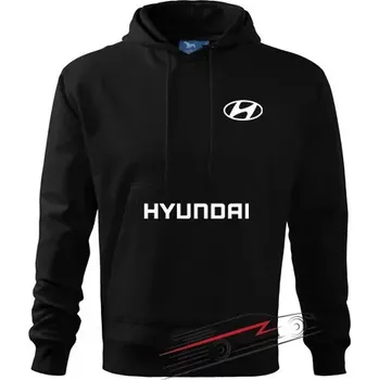 Pánská mikina Pánská mikina s motivem Hyundai černá M