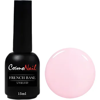Lak na nehty COSMONAIL French Base 019 - Soft Nude Glow, 15 ml