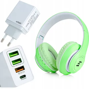 Sluchátka Bezdrátová sluchátka přes uši Webski MAKARONY