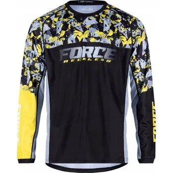 Cyklistické oblečení Cyklistický dres Force S černý