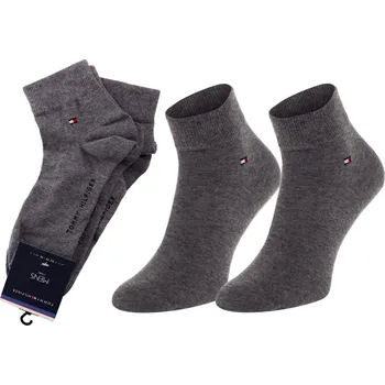 Pánské ponožky TOMMY HILFIGER PONOŽKY ŤAPKY 2P. 342 025 001 758 Velikost: 43-46