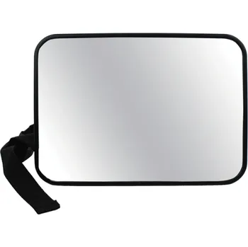 Dětské zpětné zrcátko do auta 19x13,5 cm Vnitřní bezpečnostní zrcátko na opěrku hlavy Univerzální úhel pohledu Autosedačka Monitor