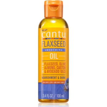 Vlasová regenerace CANTU FlaxSeed Smoothing Oil hydratační a vyživující olej na vlasy 100 ml