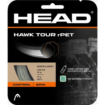 Struna na výplet tenisové rakety Tenisový výplet Head Hawk Tour rPet Set 1,25 mm