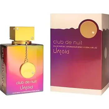 Unisex parfém Club de Nuit Untold 105 ml Parfémovaná voda Luxusní unisex vůně Elegantní dlouhotrvající aroma Denní i večerní použití Flakon pro sběratele