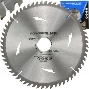 Pilový kotouč Kotouč na řezání dřeva PowerBlade M09065 210x32mm