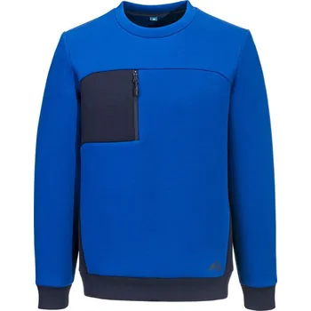 pracovní mikina PORTWEST Mikina KX377 POR-KX377QDRXL XL Modrá quartz/navy