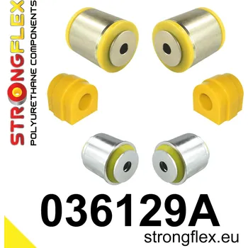 Silentblok nápravy 036129A: Strongflex Sada silentbloků předního zavěšení varianta SPORT 24mm 031248 66mm - 031638