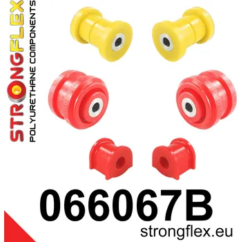 Silentblok nápravy 066067B: Strongflex Sada silentbloků předního zavěšení 19mm 061963 , 061964 14mm