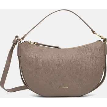 Kabelka Kožená kabelka Coccinelle E1.SHA.13.03.01 hnědá 84X, vel. ONE SIZE