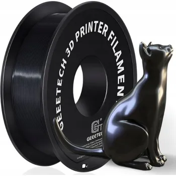 Filament GEEETECH filament černý pro 3D tisk 1 kg, 1,75 mm PLA, 3D tiskárna