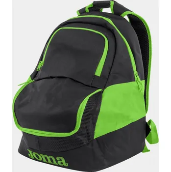 Sportovní batoh JOMA DIAMOND II BATOH - Černá, Světle zelená - velikost S