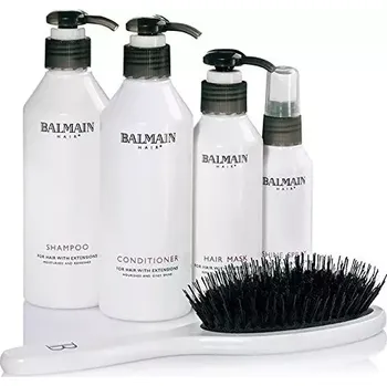 Balmain Aftercare Set pečující sada-šampón,kondicionér,maska,arganový elixír+kartáč