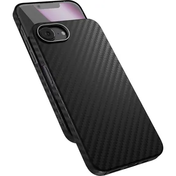 Epico Mag+ Carbon Case for iPhone 16e - černá 93610191300001