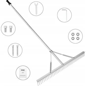 Hrábě Hrábě Vevor kovové 91 x 190,5 cm