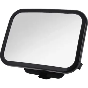 Dětské zpětné zrcátko do auta 24,5x17,5 cm Obdélníkové nastavitelné zrcadlo na opěrku hlavy Bezpečnostní monitorování Široký výhled