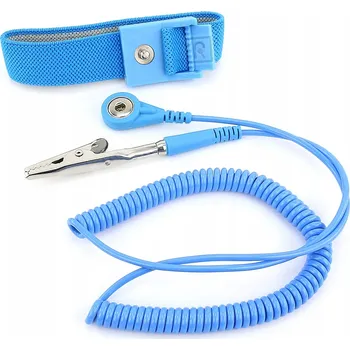 ESD ANTISTATICKÝ UZEMŇOVACÍ PÁSEK ESD NA ZÁPĚSTÍ 1,5 m