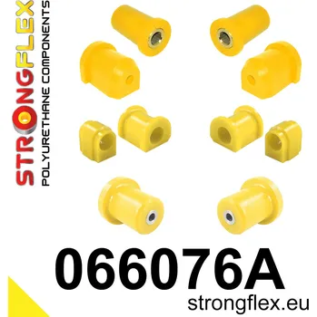Silentblok nápravy 066076A: Strongflex Kompletní sada silentbloků pro zavěšení varianta SPORT Custom