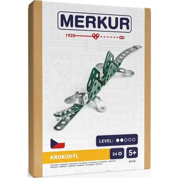 Stavebnice Merkur Merkur - Mini ZOO Krokodýl, 45 dílků - Novinky