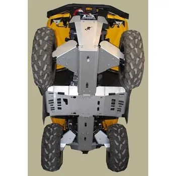 Kompletní sada krytů podvozku ATV Can-Am Outlander 500/650/800/1000 Max, Gen 2 Frame 2011-13, Skidplate set 7499XM