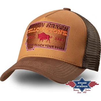 Kšiltovka Stars and Stripes Trucker kšiltovka - Yellowstone 7 Velikost: Unisize (S-XL)