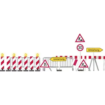 Modelová železnice Busch 5937 H0 sada 7 ks výstražné zařízení stavebnice