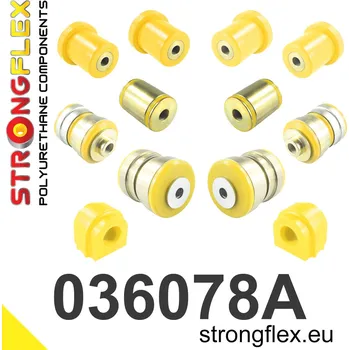 Silentblok nápravy 036078A: Strongflex Sada silentbloků předního zavěšení varianta SPORT 29mm -