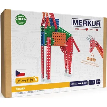 Stavebnice Merkur Merkur - ZOO Žirafa, 231 dílků - Novinky