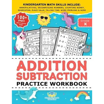 Addition Subtraction Practice Workbook - Panda Education, Scholastic