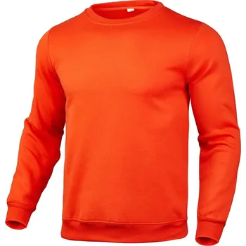 Pánská mikina Pánská mikina s kapucí a volným střihem ve street stylu Barva: Oranžová, Velikost: 3XL