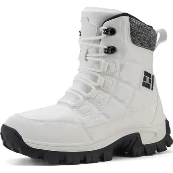 Pánská zimní obuv Zimní outdoorové boty s a protiskluzovou podrážkou Barva: Bílá, Velikost: 38
