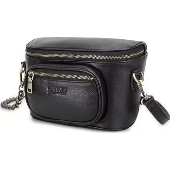 Kabelka Contacts® dámská kožená kabelka Valence Černá