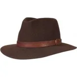 Blaser vlněný klobouk - hnědý - Velikost 55