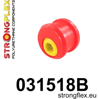 Silentblok nápravy 031518B: Strongflex Silentblok předního spodního ramene 66mm - excentrický