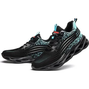 Pánská obuv Bezpečnostní tenisky s ochranou prstů a protiskluzovou podrážkou Barva: Modrá, Velikost: 44