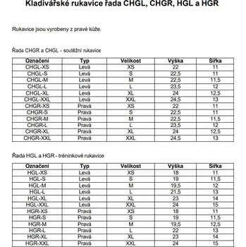 Moto rukavice Polanik Kladivářské rukavice soutěžní - velikost L, levá CHGL-L