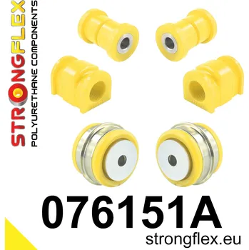 Silentblok nápravy 076151A: Strongflex Sada silentbloků předního zavěšení varianta SPORT 22mm 070003 12mm