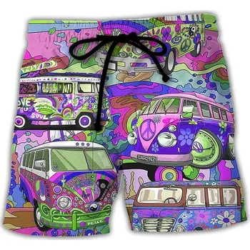 Pánské kraťasy Pánské koupací kraťasy s potiskem Velikost: XL, Barva (Varianta): ZXA13175