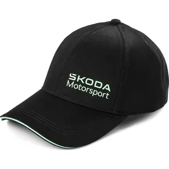 Kšiltovka Škoda Auto Kšiltovka ŠKODA s 3D nápisem ŠKODA Motorsport, originál