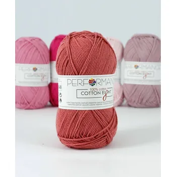 Příze Performance Bavlněná příze Cotton Eight 1130 - růžová 50g 175m