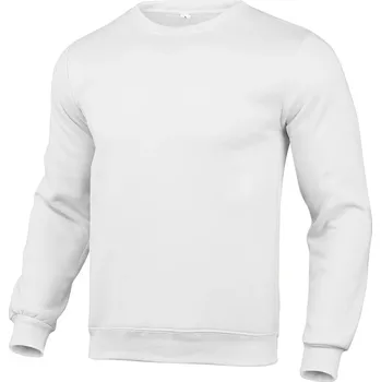 Pánská mikina Pánská mikina s kapucí a volným střihem ve street stylu Barva: Bílá, Velikost: M