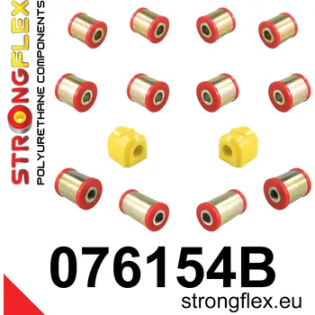 Silentblok nápravy 076154B: Strongflex Sada silentbloků zadního zavěšení 22mm 071519